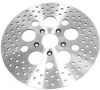 Brake Rotors Drilled Vented S.S - For 79-99 H-D Dyna Softail Sportster Brake Rotors Drilled Vented S.S - For 79-99 H-D Dyna Softail Sportster