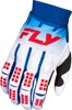 Fly Racing Evolution DST Gloves Red/White/Blue 2X-Large - Premium offroad gloves, 2X-Large, Red/White/Blue