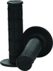ProTaper 1/3 Waffle Grips Black - Soft, tacky grips for dirt and street motorcycles