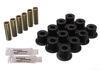 Black Front & Rear Leaf Spring Bushing Set - For 72-81 Scout II