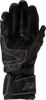 RST Ladies S1 CE Glove Black/White Large - Protective leather sport glove for women, size 08