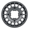 MR407 Bead Grip 15x6 / 5+1/51mm Offset / 5x4.5 / 77mm CB Matte Black Wheel