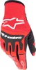 Mars Red/Black Techstar Gloves - Medium