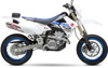 Stainless Steel RS-2 Full Exhaust System - For DRZ400 S/SM & KLX400