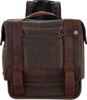 Burly Brand Voyager Throw Over Saddlebags Dark Oak