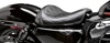Le Pera Bare Bones Solo Seat Diamond Black Fits 3.3 Gal. Tanks
