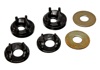 Black Motor Mount Inserts by Energy Suspension Fits 95-99 Mitsubishi Eclipse Black Motor Mount Inserts by Energy Suspension Fits 95-99 Mitsubishi Eclipse