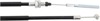 Motion Pro Black Vinyl Front Brake Cable for Honda