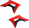 Acerbis Radiator Shrouds Red/Black Fits Honda