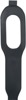 Mustang Tank Bib Plain Black Trim Fits 1991-2003 FXDL