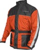 Nelson Rigg Solo Storm Waterproof Jacket Orange/Black Large Men's - Waterproof rain jacket, Orange/Black, Size Large