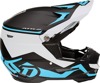 6D ATR-2 Drive Helmet Blue/White/Cyan/Black Small Adult Unisex