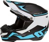 6D ATR-2 Drive Helmet Blue/White/Cyan/Black Small Adult Unisex