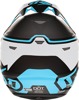 6D ATR-2 Drive Helmet Blue/White/Cyan/Black Small Adult Unisex