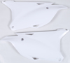 Plastic Side Number Plate - White - For 14-20 KX85 KX100 Plastic Side Number Plate - White - For 14-20 KX85 KX100