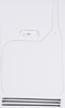 Maier Universal Front Number Plate White - Universal white front number plate for offroad vehicles