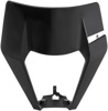 Black Front Headlight Mask - 17-19 KTM EXC/EXC-F