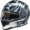 Z1R Warrant Neuron Snow Electric Helmet 2XL Gray - Full face snow helmet with heated shield