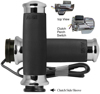 Avon Custom Contour Heated Grips Chrome For 15-Up Harley Road Glide - Heated grips for 2015-up Harley Road Glide