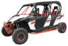 Black Soft Top Roof - For 14-20 Can-Am Maverick MAX 1000 & Commander MAX 1000