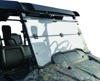 QuadBoss Windbreak Folding Windshield Clear Fits 14-22 Honda Pioneer 700