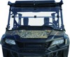 QuadBoss Windbreak Folding Windshield Clear Fits 14-22 Honda Pioneer 700
