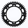 Aluminum Rear Sprocket 46T Black - For 00-17 Kawasaki Suzuki Aluminum Rear Sprocket 46T Black - For 00-17 Kawasaki Suzuki