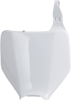 Front Number Plate - White - For 03-08 Kawasaki 04-06 Suzuki Front Number Plate - White - For 03-08 Kawasaki 04-06 Suzuki