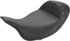 Saddlemen Renegade Extended Reach Solo Seat Black For Harley Touring - Extended reach solo seat for Harley Touring models
