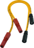 Spiral Core Wire Set 8.0mm Yellow - For 99-08 Twin Cam Spiral Core Wire Set 8.0mm Yellow - For 99-08 Twin Cam