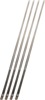 DEI Positive Locking Ties 14in Stainless Steel 4 Pack - High-temp stainless steel ties, 14in, 4 pack
