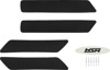 WSM Traction Mat Set Black For Yamaha GP1300R GP800R GP1200R - Black traction mats for Yamaha GP1300R, GP800R, GP1200R