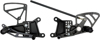 Adjustable Rearset - Black - For 03-05 Yamaha YZF R6 06-09 YZF R6S