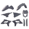 Nardo Grey 2021+ Restyle Bodywork Plastics Kit w/ Headlight Mask - For 18-19 Beta Full Size Enduro Models