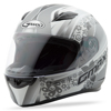 Ff-49 Full-Face Elegance Helmet Matte White/Silver - X-Large Ff-49 Full-Face Elegance Helmet Matte White/Silver - X-Large