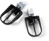 Burly Brand MX Style Foot Pegs for Triumph - Black