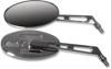 Oval Billet Mirrors Short Stem (Pair) Oval Billet Mirrors Short Stem (Pair)