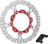 Left Side 14" Full Floating Rotor w/ Bracket Red