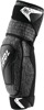 100% Fortis Elbow Guards S/M Heather Gray Black White Unisex - Hybrid elbow protection with CE Level 1 certification