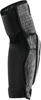 100% Fortis Elbow Guards L/XL Heather Gray Black Unisex - Protective elbow guards for cycling, size L/XL