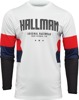 Thor Hallman Differ Draft Jersey Navy Red White Men's 2XL - Long-sleeve performance jersey in 2XL Navy/Red/White Thor Hallman Differ Draft Jersey Navy Red White Men's 2XL - Long-sleeve performance jersey in 2XL Navy/Red/White