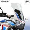 Vstream Windscreen - Mid, Light Tint - For 20-22 Honda CRF1100L Africa Twin