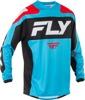 Fly Racing F-16 Jersey Cyan/Black/White XL