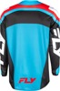 Fly Racing F-16 Jersey Cyan/Black/White XL