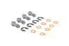 Goodridge SS Brake Lines Kit, D.O.T. Compliant, Fits 00-07 Toyota MR2 Spyder