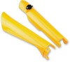 Cycra Yellow Fork Guards Plastic Fits 01-14 KTM 125-500 SX/XC/FE/FS/TE