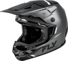 Fly Racing Kinetic Verdict Helmet Grey/Black/White MD - Medium helmet in Grey/Black/White by Fly Racing