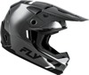 Fly Racing Kinetic Verdict Helmet Grey/Black/White LG - Lightweight, ventilated off-road helmet