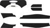 WSM Traction Mat Set Black For Sea-Doo XP 800/951/XP Limited - Traction mat set for Sea-Doo XP 800/951/XP Limited