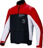 Alpinestars Lite-Dura Softshell Jacket 2X Black/Red/White - Softshell jacket in 2X Black/Red/White